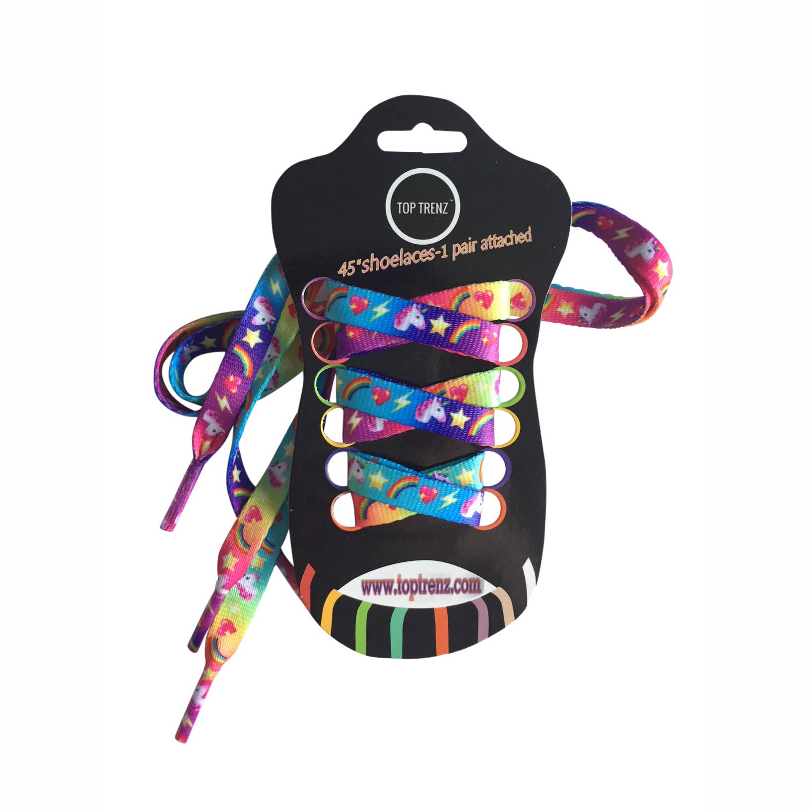 Unicorn shoelaces 1 Fabulous and Spoiled