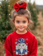 Load image into Gallery viewer, Nutcracker Crystal Mosaic Crew Sweatshirt

