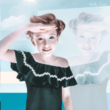Load image into Gallery viewer, Black Swimsuit with Ric Rac
