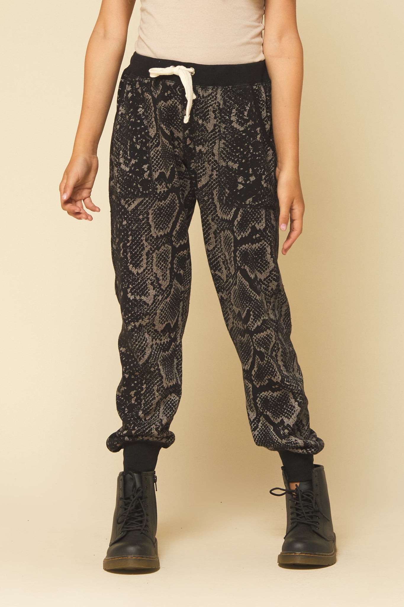 CLEARANCE Vintage Havana Snake Skin Burn Jogger Fabulous and