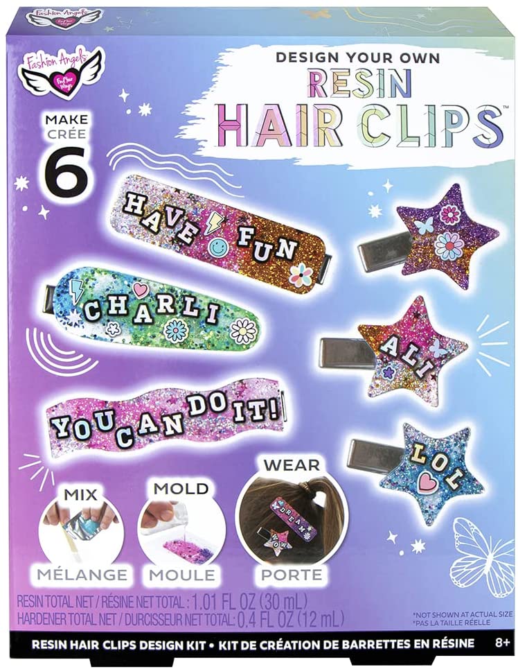 Resin Hair Clips Design Kit