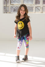 Load image into Gallery viewer, Clearance - Terez Tie Dye Patches Capri Leggings (Size 7-14)
