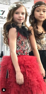 Clearance - Red Fancy Tutu Dress