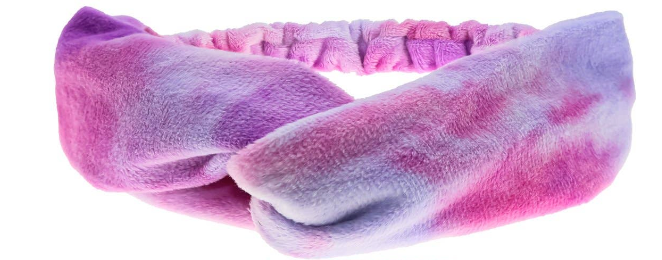 Stretch Tie Dye Knot Headbands for Girls