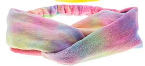 Stretch Tie Dye Knot Headbands for Girls