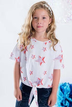 Load image into Gallery viewer, Clearance - Sparkle by Stoopher Stars Tie Tee
