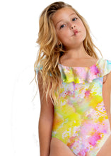 Load image into Gallery viewer, Citrus Tie Dye Swimsuit (INSTOCK) SIZE 16

