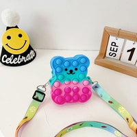Beary Cute Silicone Cross Over Purse