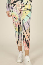 Load image into Gallery viewer, CLEARANCE - Ladies Vintage Havana Yummy Swirl Burnout Joggers
