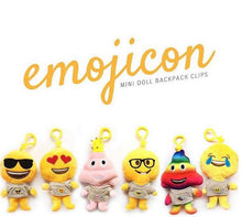 Load image into Gallery viewer, Clearance - Top Trenz Keychain &#39;Mojicon Plush Mini Figure
